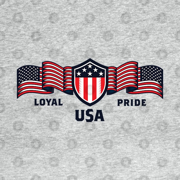 Loyal Pride USA by Kunstlerstudio